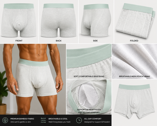 Mens Premium Bamboo Underwear